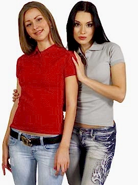 Рубашки-поло женские, короткий рукав