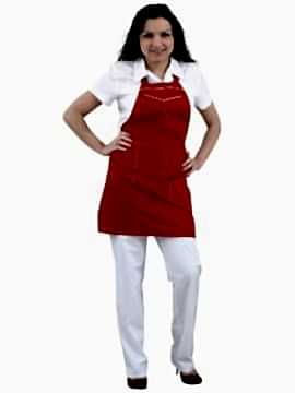 Костюм женский продавца: блуза Б-4-1, фартук Ф-20-1, брюки БРЖ-1-1