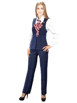 Жилет женский на подкладе модель Ж-8-7