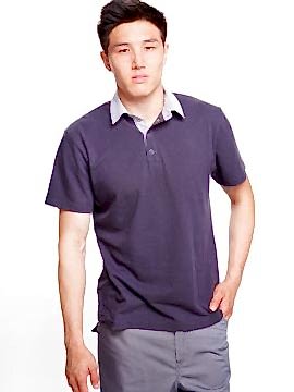 Рубашка-поло мужская короткий рукав М-1