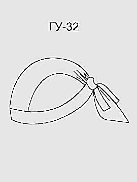 Бандана модель ГУ-32