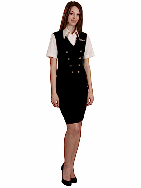 Жилет женский на подкладе модель Ж-20-2